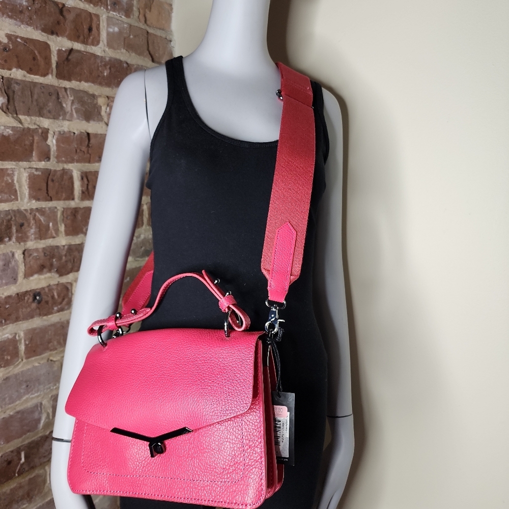 Pink Leather Botkier Crossbody bag